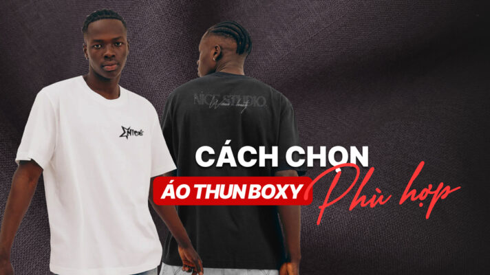 Cách Chọn Áo Thun Boxy Phù Hợp Với 3 Dáng Người